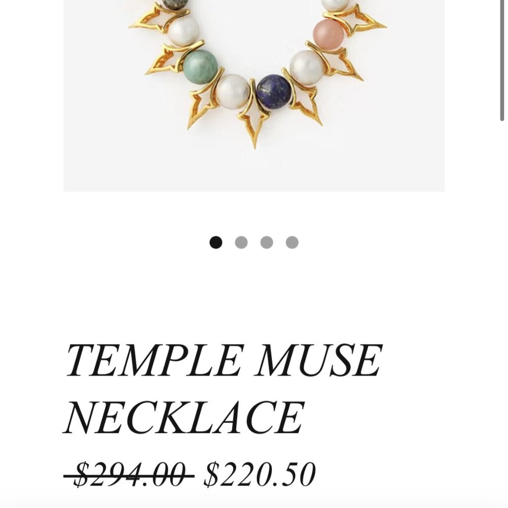 New- Semi precious pearl Choker/Necklace